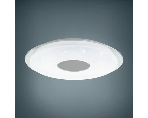 Plafonnier LED Smart Light zigbee Bluetooth 4x 11,2 W 4960 lm CCT tons de blanc réglables hxØ 80x560 mm blanc - compatible avec SMART HOME by hornbach