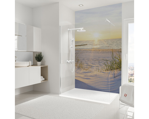 Panneau mural de douche SCHULTE DecoDesign idylle des dunes 255 x 150 cm D190152523 596