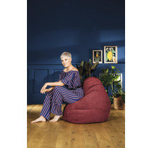 Sitzsack Sitting Point Beanbag Alfa XXL ca. 300 Liter weinrot 80x130 cm