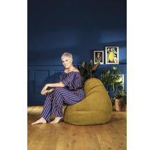 Sitzsack Sitting Point Beanbag Alfa XXL ca. 300 Liter senfgelb 80x130 cm