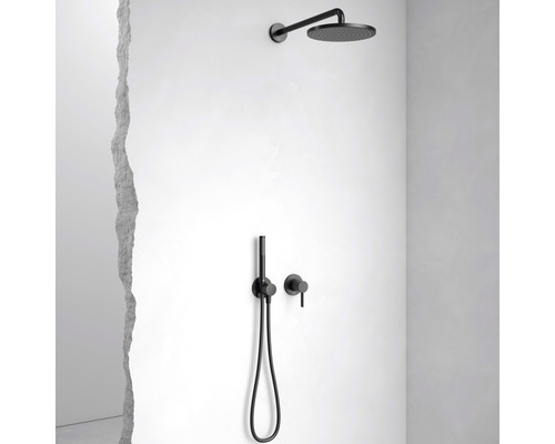 Duschset mit Kopfbrause und Handbrause zur Wandmontage
