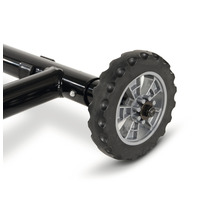 Rad mit Rahmen für Transportgerät