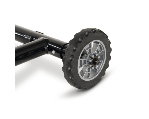 Rad mit Rahmen für Transportgerät