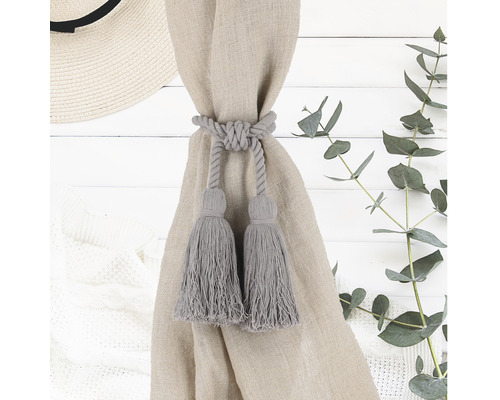 Dekorative Gardinen-Raffhalter mit Quasten