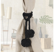 Embrasse de rideau décorative avec deux pompons