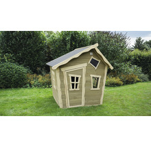 Maison de jeu en bois pour enfants dans le jardin