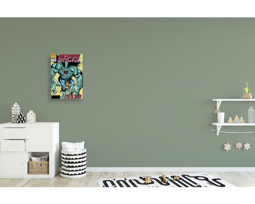 Image murale de bande dessinée encadrée avec l''inscription ''2099 Unlimited''