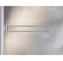 Porte-serviettes KEUCO Plan 30 cm pivotant chromé 14919010000