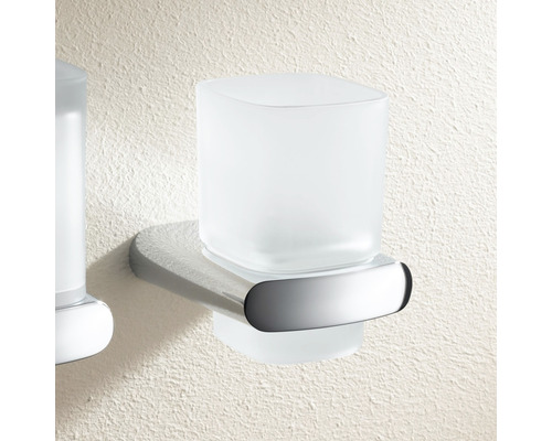 Gobelet à brosse à dents avec support mural