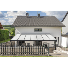 Terrassenüberdachung gutta Premium Acryl Klima blue 712 x 406 cm anthrazit