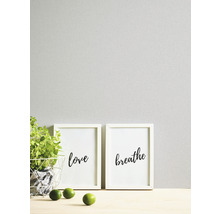 Papier peint intissé 39039-1 Attractive 2 uni structuré gris clair