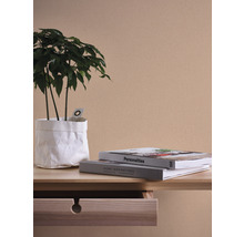 Papier peint intissé 39039-5 Attractive 2 uni structuré saumon