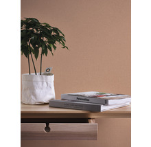 Papier peint intissé 39039-6 Attractive 2 uni structuré orange