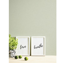 Papier peint intissé 39040-2 Attractive 2 uni structuré vert