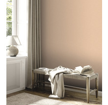 Papier peint intissé 39039-5 Attractive 2 uni structuré saumon