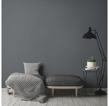Papier peint intissé 39040-1 Attractive 2 uni structuré gris foncé
