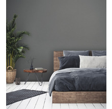 Papier peint intissé 39040-1 Attractive 2 uni structuré gris foncé