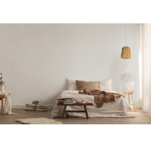 Papier peint intissé 39026-4 Attractive 2 structure tissu blanc brillant
