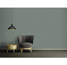 Papier peint intissé 39026-6 Attractive 2 structure tissu vert brillant