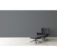 Papier peint intissé 39040-1 Attractive 2 uni structuré gris foncé