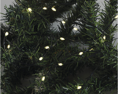 Guirlande lumineuse à LED 360° Lafiora 100 LED couleur d'éclairage blanc chaud L 14,9m