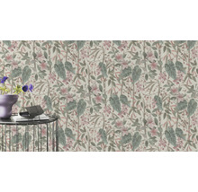 Papier peint intissé 538212 Curiosity naturel blanc