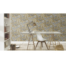 Vliestapete 555363 Lirico natur gelb