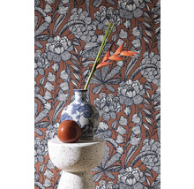 Papier peint intissé 555370 Lirico floral rouge