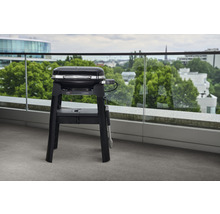 Weber Lumin Elektrogrill auf einer Terrasse