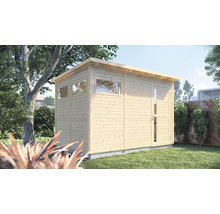 Gartenhaus Bertilo Pentus 3 inkl. Fußboden 359 x 265 cm natur