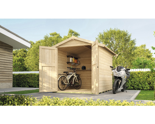 Garage à moto  Abris de jardin en bois - HORNBACH Luxembourg