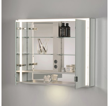 Spiegelschrank KEUCO Royal Lumos 100 x 16,5 x 73,5 cm verspiegelt 2-türig LED IP 24 723