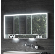 Spiegelschrank KEUCO Royal Lumos 120 x 16,5 x 73,5 cm verspiegelt 3-türig LED IP 24 713