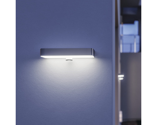 Applique murale en métal avec éclairage LED