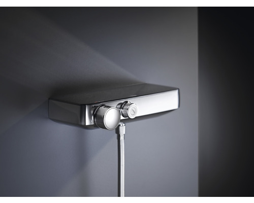 Mitigeur de douche apparent avec flexible de douche pour montage mural