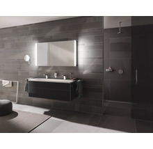 Spiegelschrank KEUCO Royal Match 120 x 15 x 70 cm silber 2-türig LED IP 20 Unterputz