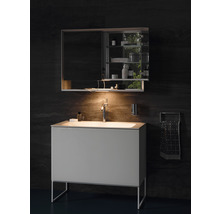 Armoire de toilette KEUCO Royal Lumos 70 x 16,5 x 73,5 cm argent 2 portes led IP 24