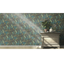 Papier peint intissé 538243 Curiosity floral bleu