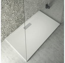 Receveur de douche rectangulaire avec design plat et drain