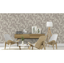 Papier peint intissé 521351 Concrete cercles gris