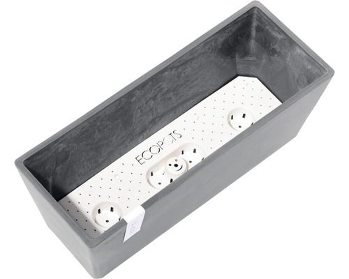 ECOPOTS Pflanzkasten mit Bewässerungseinsatz