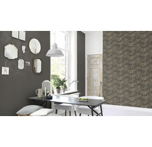 Papier peint intissé 555165 Lirico feuilles or
