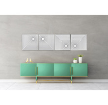 Panneau acoustique ACER blanc 500 x 500 x 57 mm