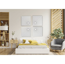 Panneau acoustique ACER blanc 500 x 500 x 57 mm