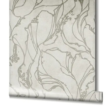 Tapetenrolle mit floralem Muster