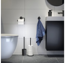 WC-Bürstengarnitur TIGER Tune stehend Black Metal