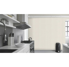 Moderne Küche mit weißen Elementen und neutraler Wandfarbe