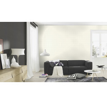 Papier peint intissé Rhapsody Paraíso uni blanc