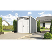 Gartenhaus weka 264 Gr. 2 inkl. Oberlicht, Fußboden 287 x 330 cm hellgrau