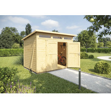 Gartenhaus weka 264 Gr. 3 inkl. Oberlicht, Fußboden 354 x 282 cm natur